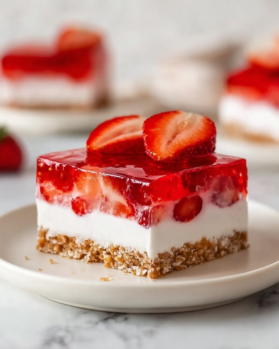 Strawberry Pretzel Salad Recipe - Recipe Image