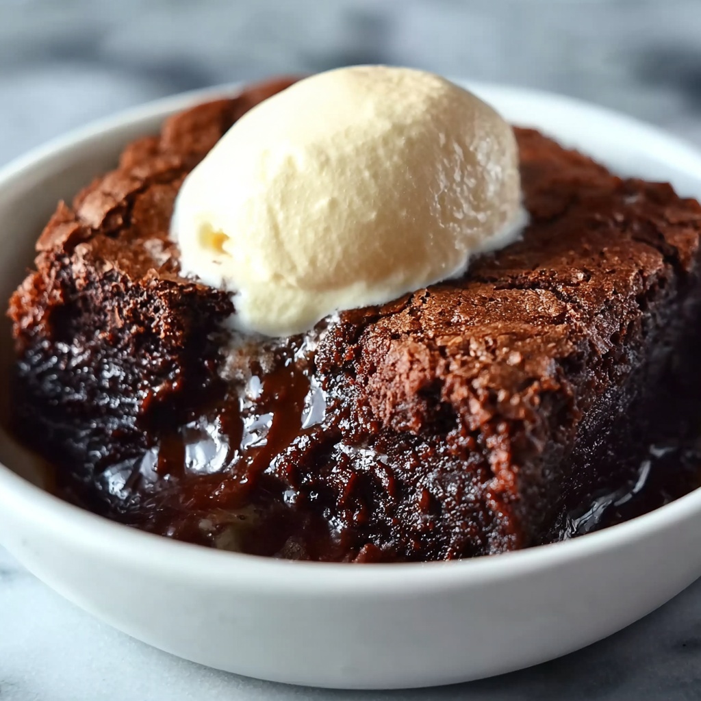 Southern Chocolate Cobbler Recipe - Recipe Image