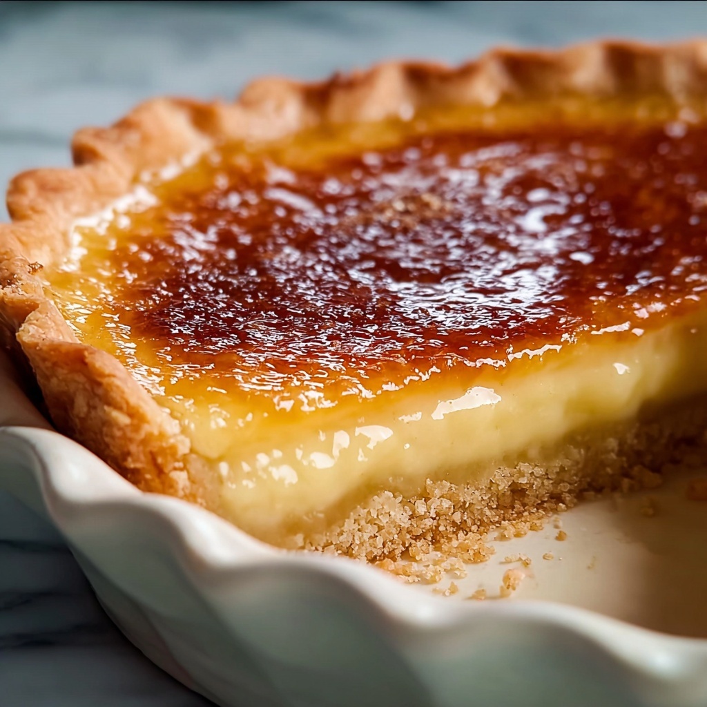 Southern Buttermilk Lemon Pie Recipe - Recipe Image