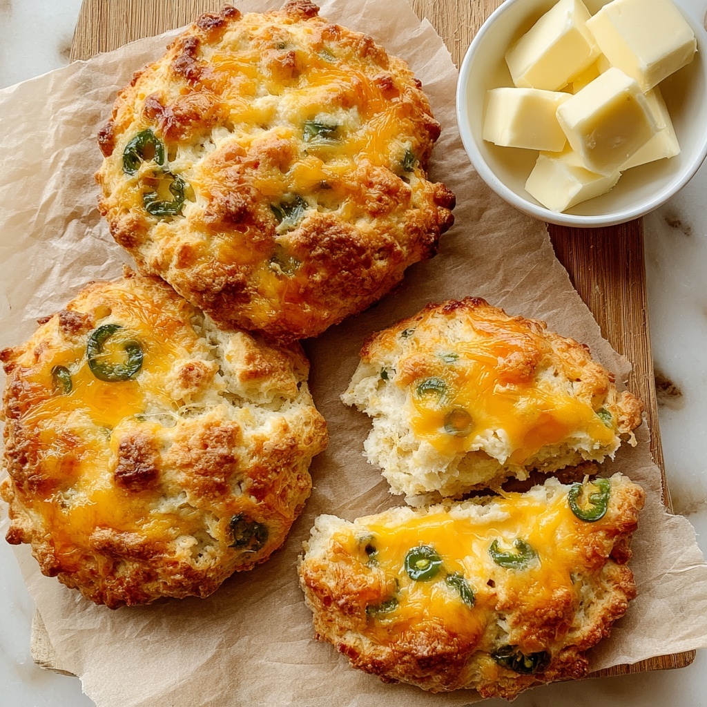 Homemade Cheddar Scallion Biscuits Recipe - Recipe Image