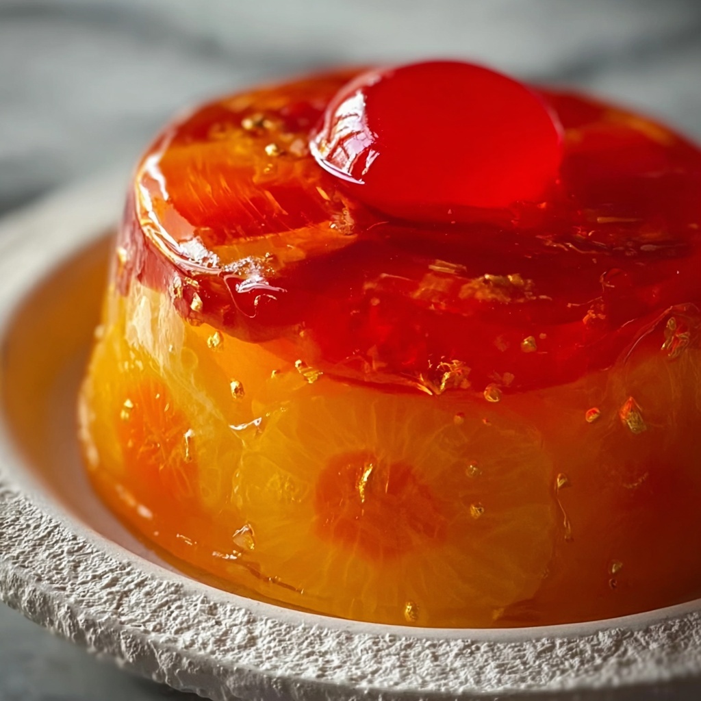 Pineapple Upside Down Cake Jam Recipe - Recipe Image