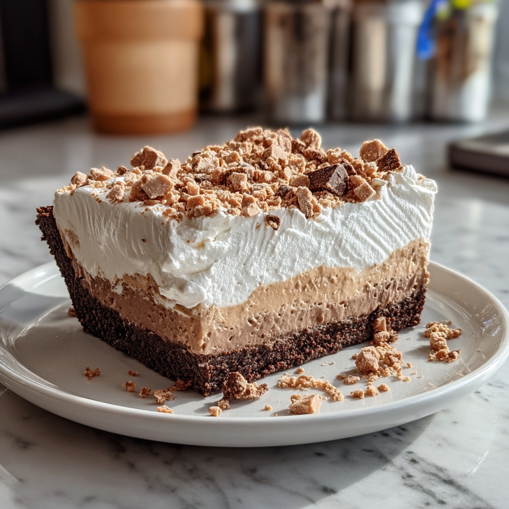 Easy Peanut Butter Pie Recipe - Recipe Image