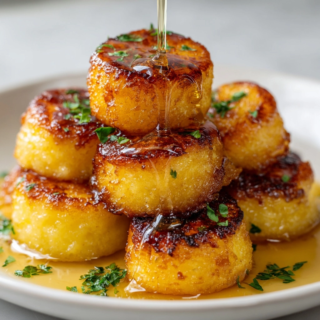 Southern-Style Honey Butter Cornbread Poppers Recipe - Recipe Image