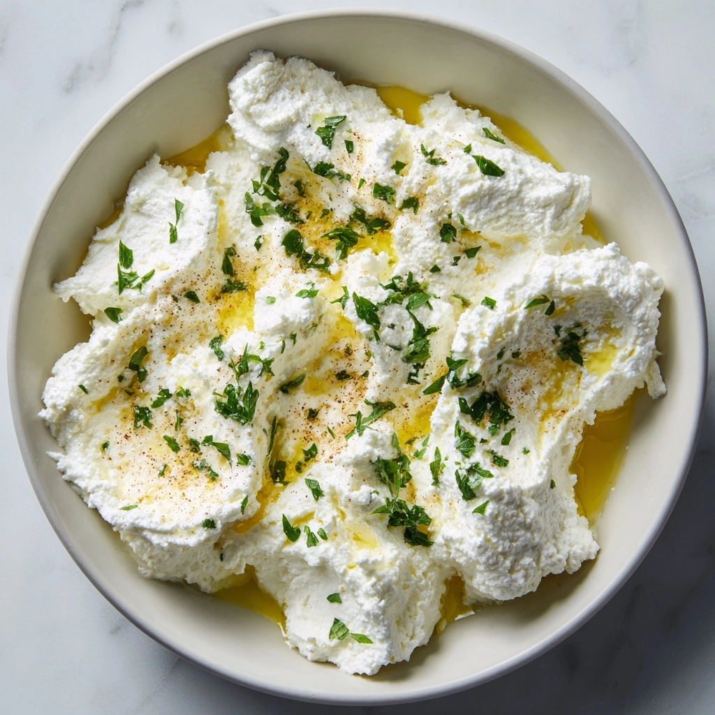 This Sicilian Homemade Ricotta Cheese Recipe - Recipe Image