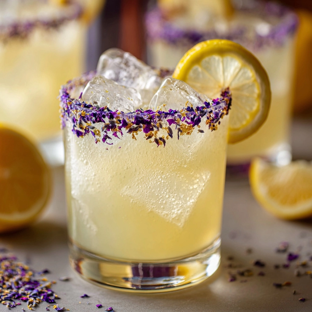Lemon Lavender Margaritas Recipe - Recipe Image