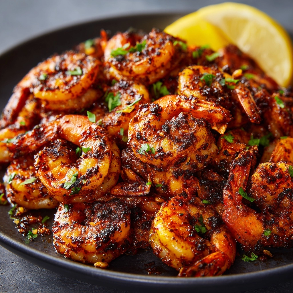 Easy Cajun Blackened Shrimp Recipe - Recipe Image