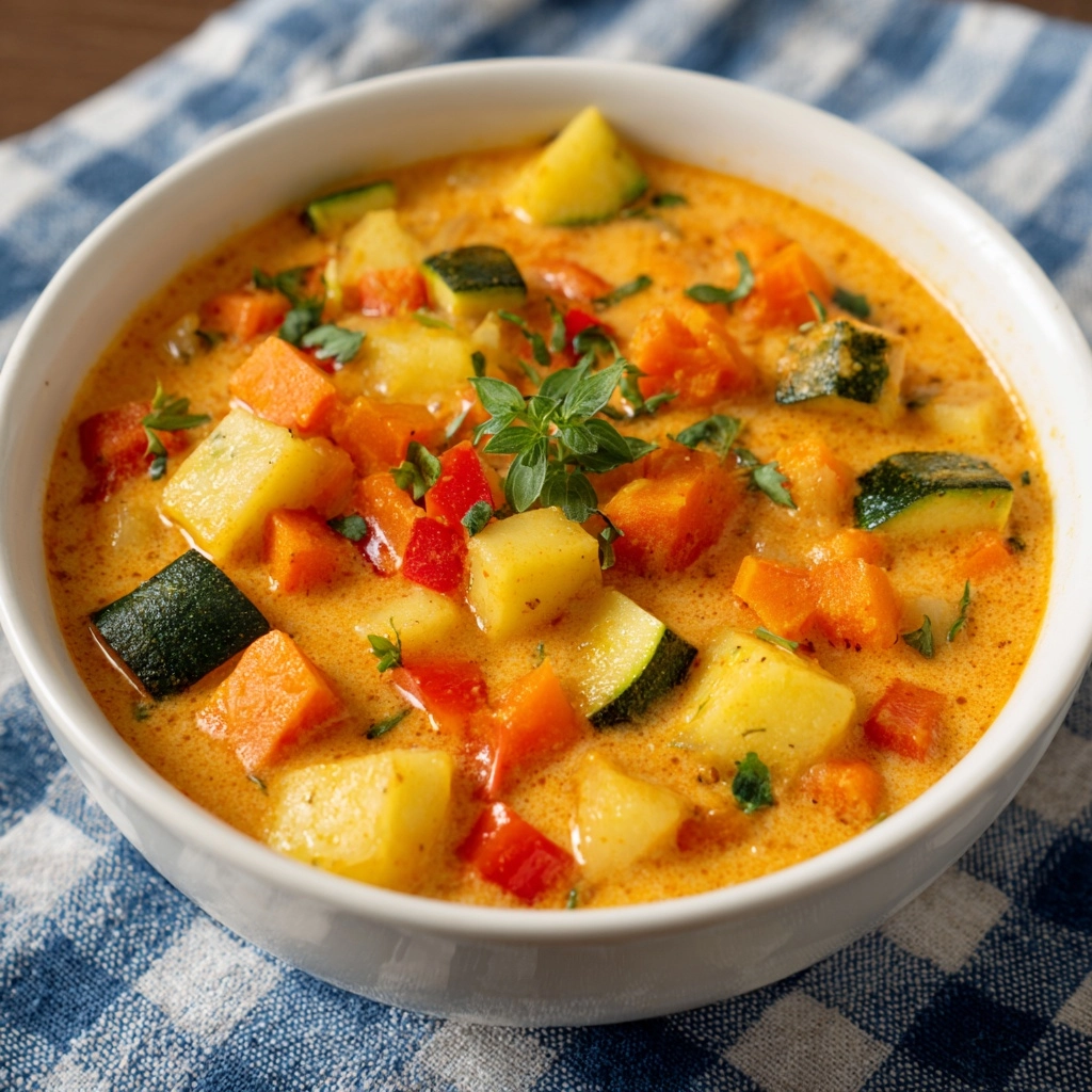 Summer Vegetable Stew Recipe - Recipe Image