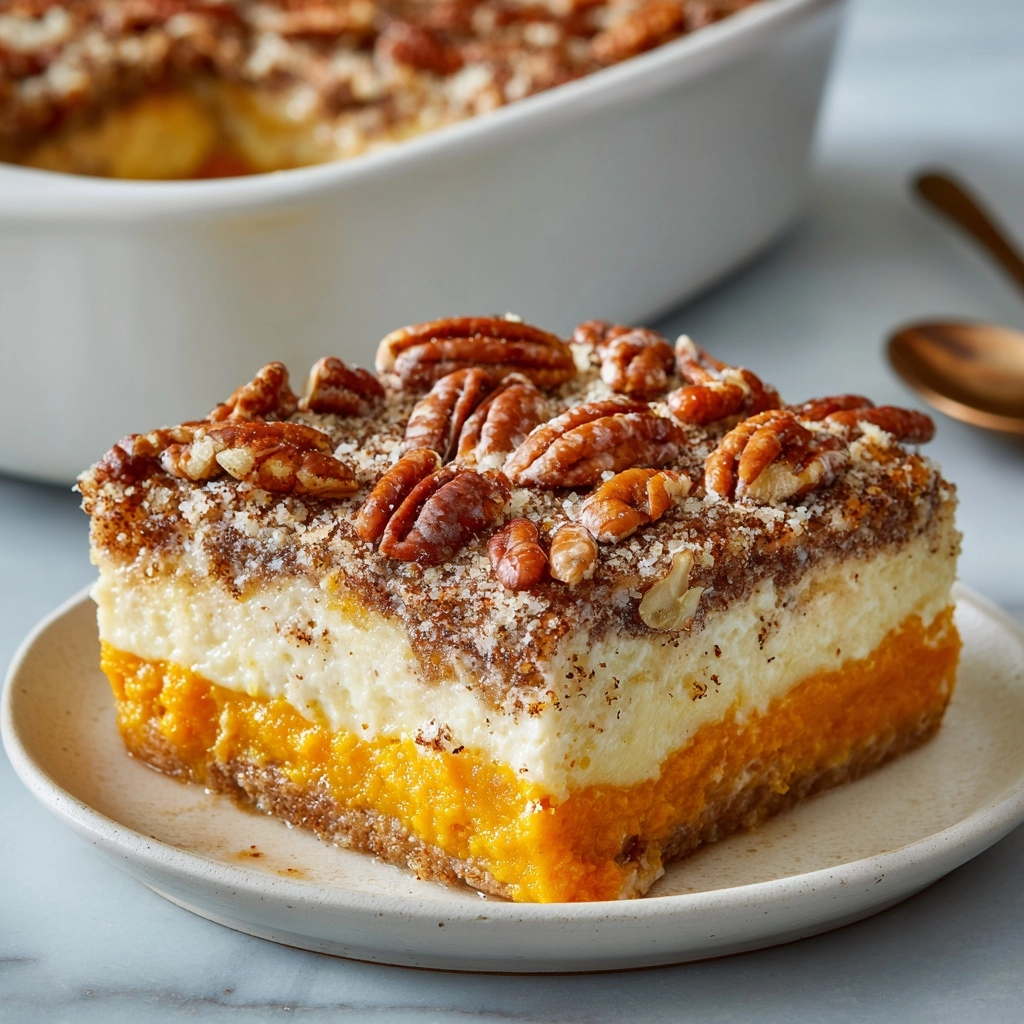 Sweet Potato Casserole with Pecan Topping Recipe - Recipe Image