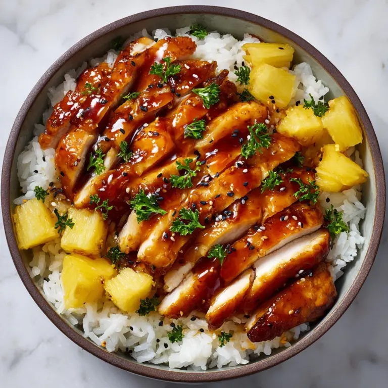 Teriyaki Chicken with Pineapple Recipe