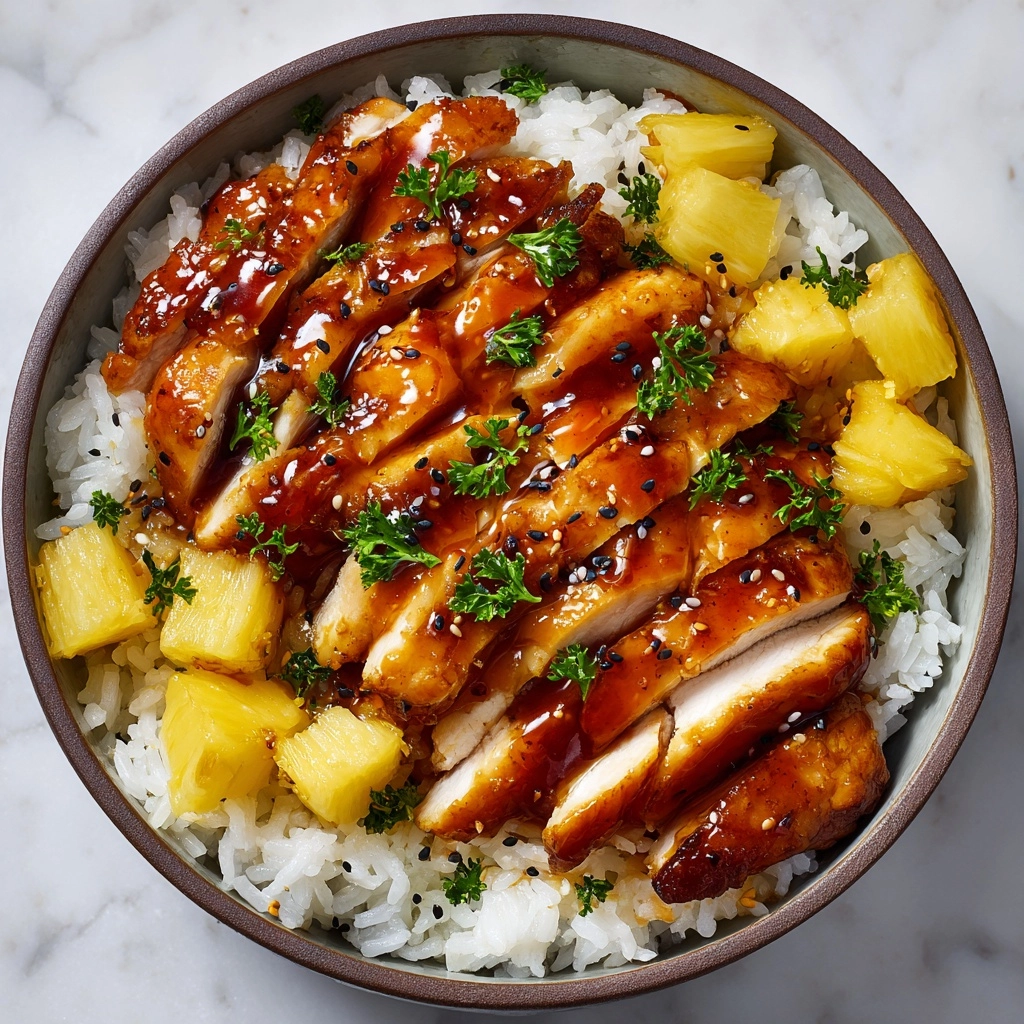 Teriyaki Chicken with Pineapple Recipe - Recipe Image
