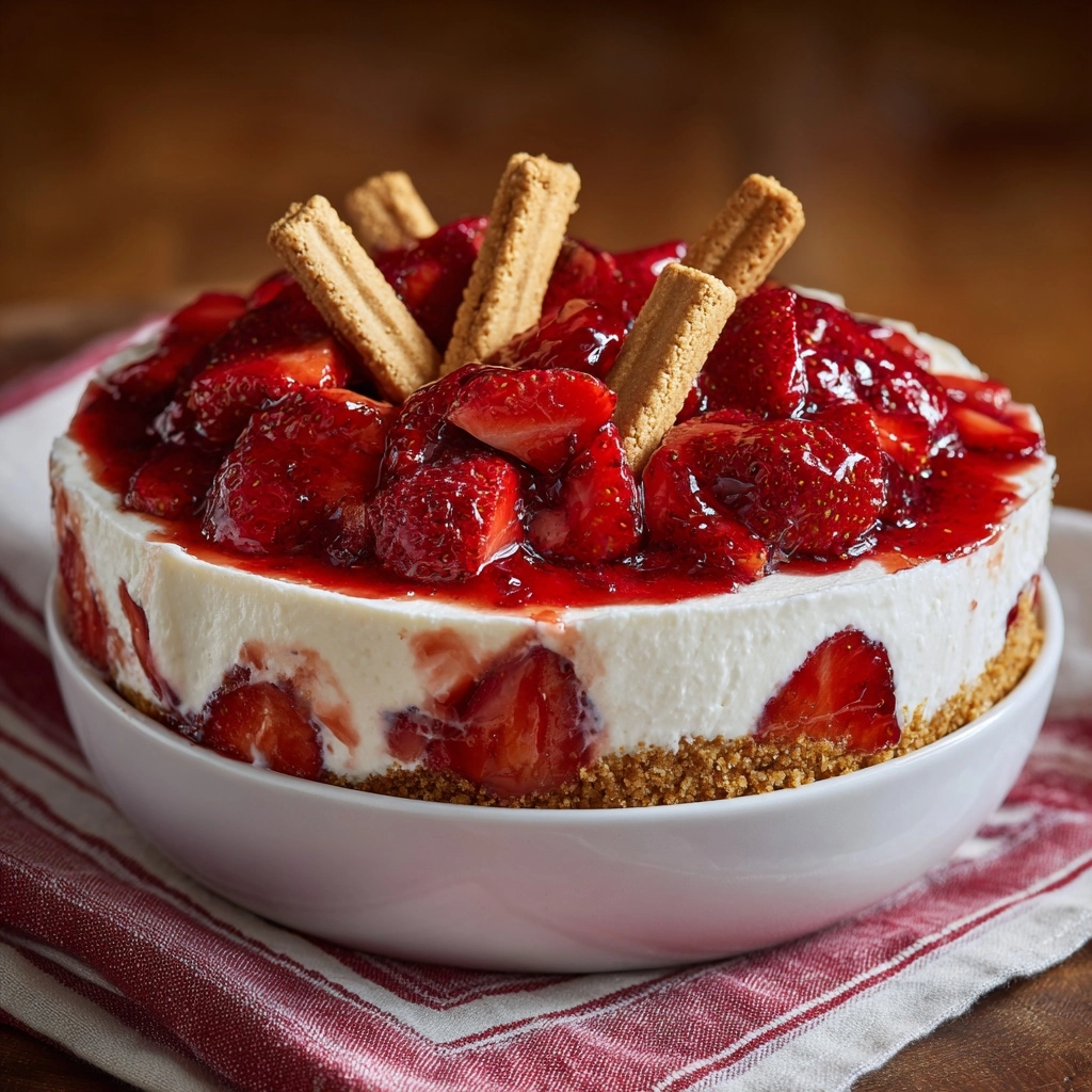 Strawberry Cheesecake Dip Recipe - Recipe Image
