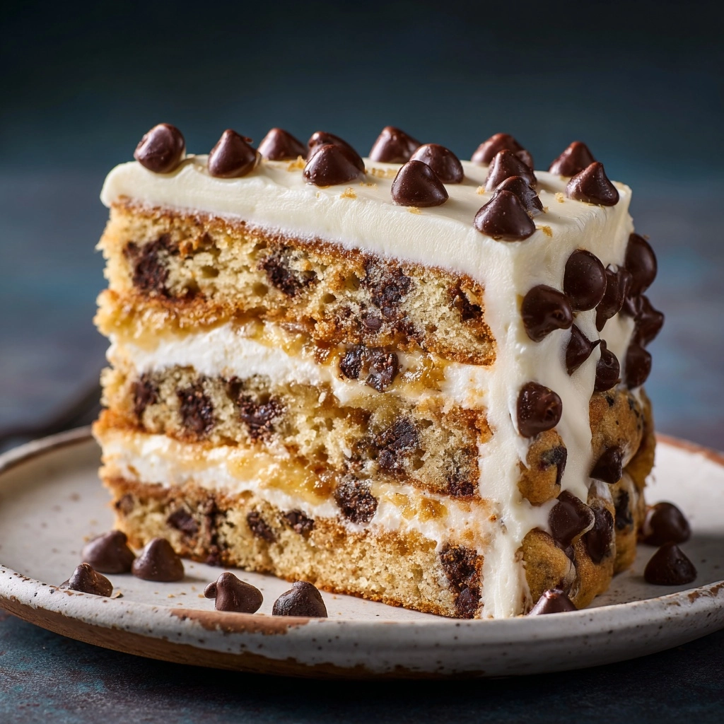 Chocolate Chip Cookie Cake Recipe - Recipe Image