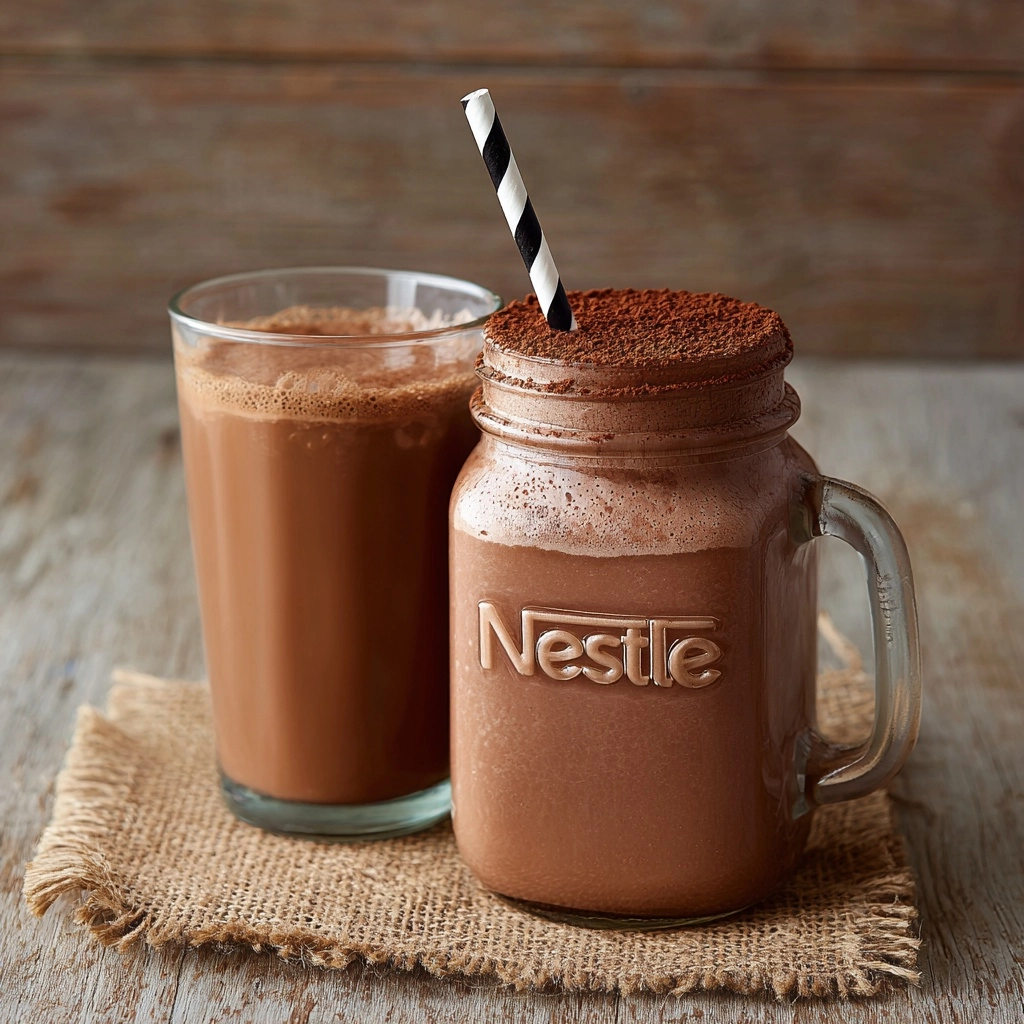 Homemade Nesquik (DIY Cocoa Powder Mix for Chocolate Milk) Recipe - Recipe Image