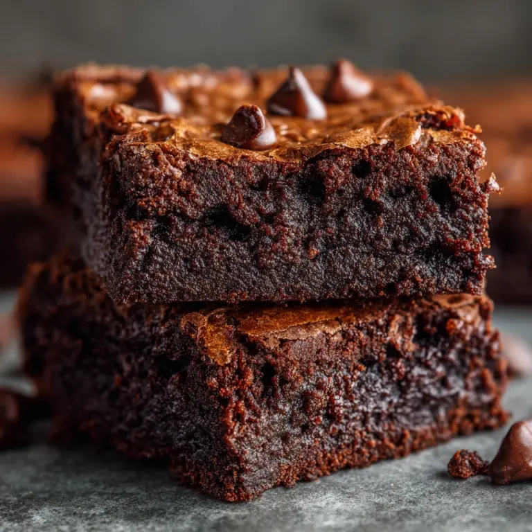 Delicious Zero-Sugar Greek Yogurt Brownies Recipe