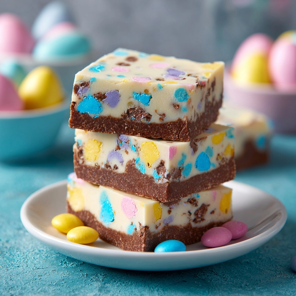 Easter Candy Fudge Recipe - Recipe Image