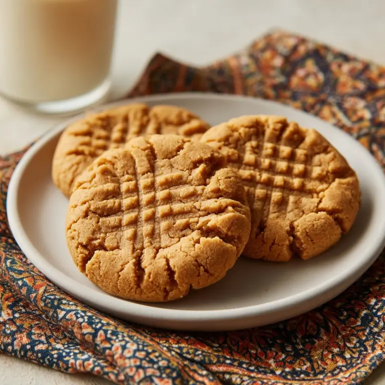 Easy Peanut Butter Cookies Recipe