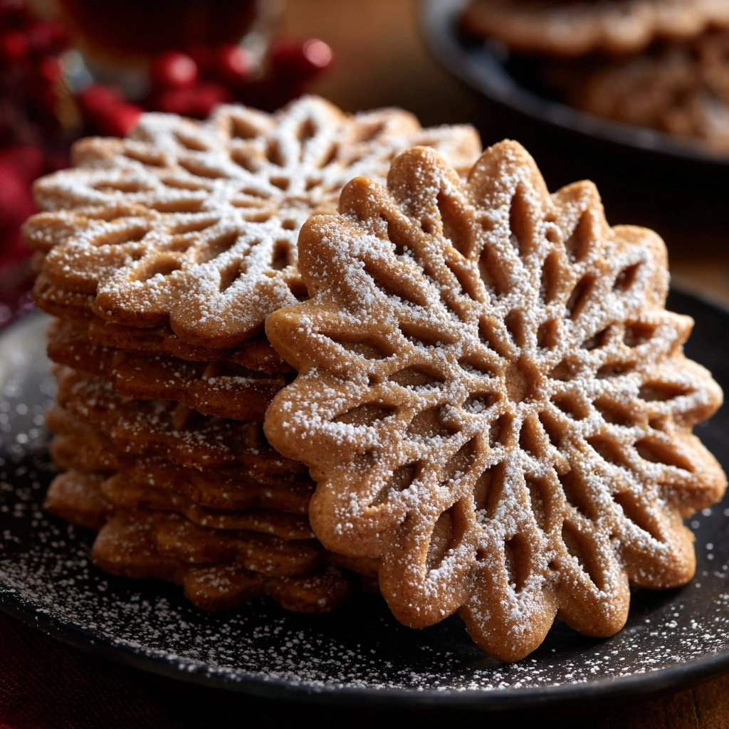 Classic Italian Pizzelle Cookies Recipe - Recipe Image