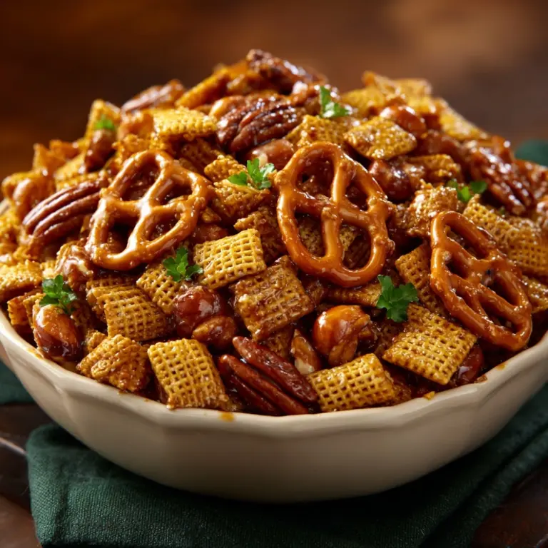 Sweet & Salty Toffee Chex Mix Recipe