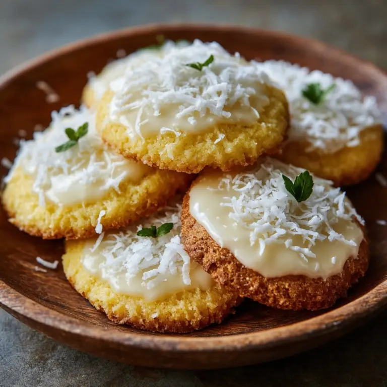 Lemon Coconut Cheesecake Cookies Recipe
