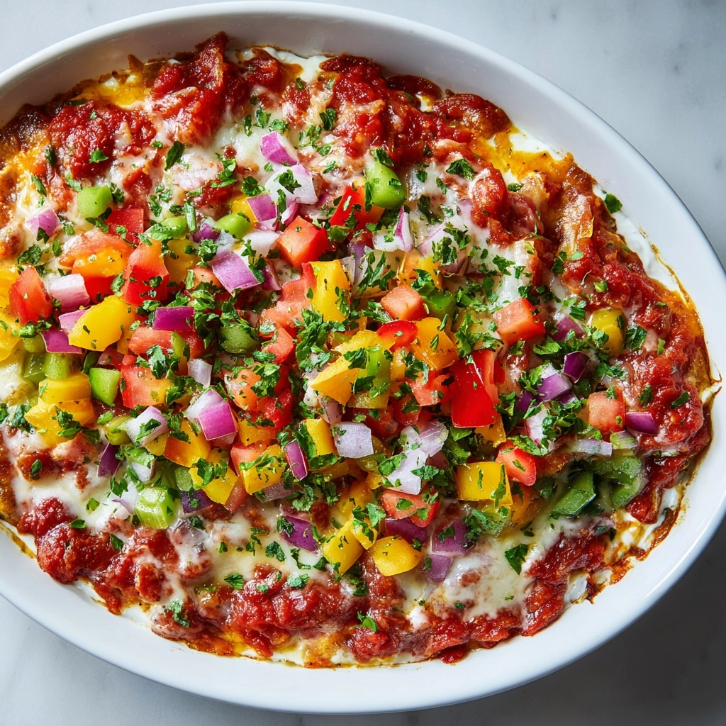 Veggie Pizza Dip Recipe - Recipe Image