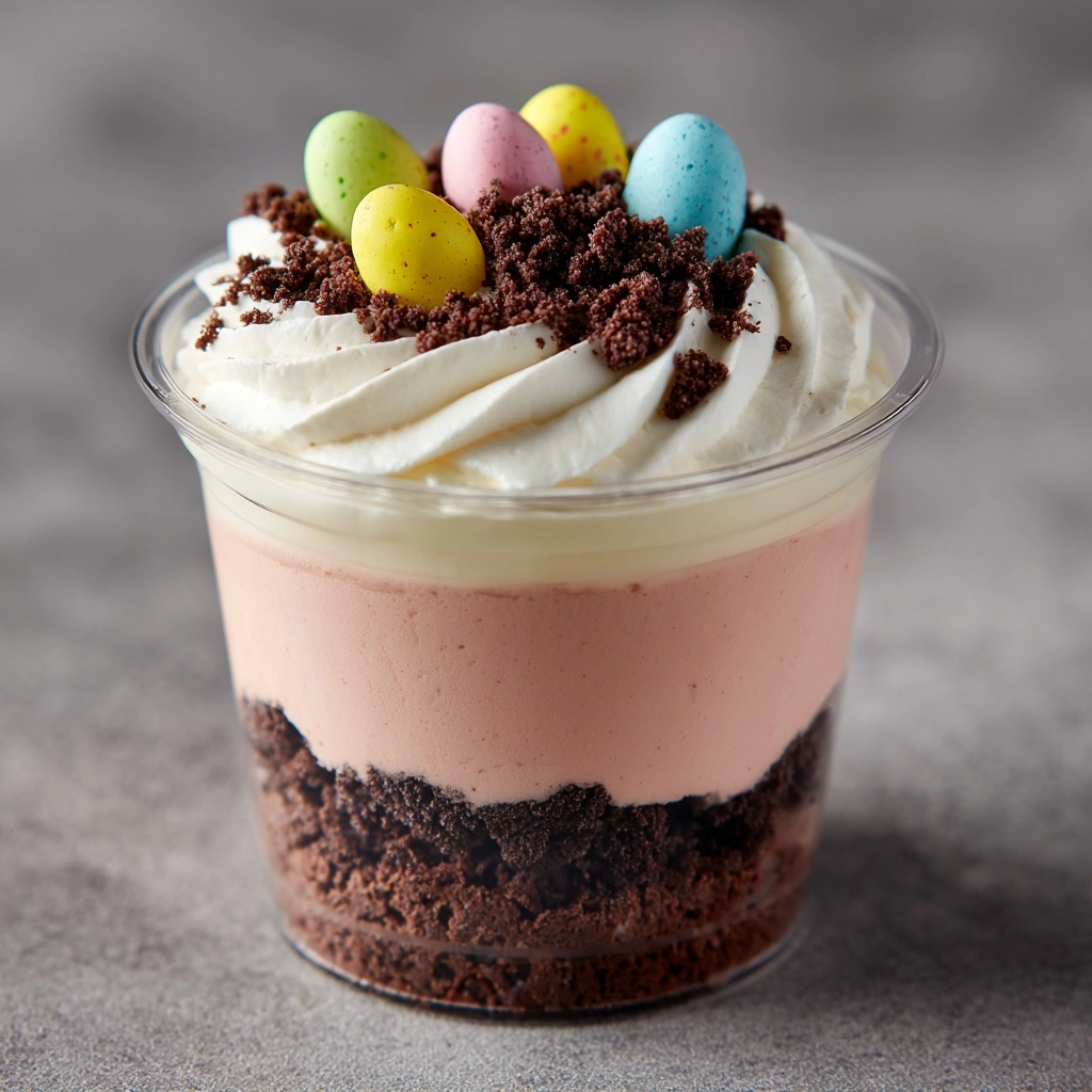 Easter Dirt Cups Recipe - Recipe Image