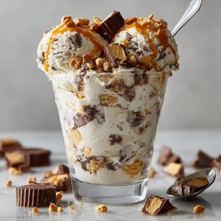 Peanut Butter Cup Frozen Yogurt Recipe