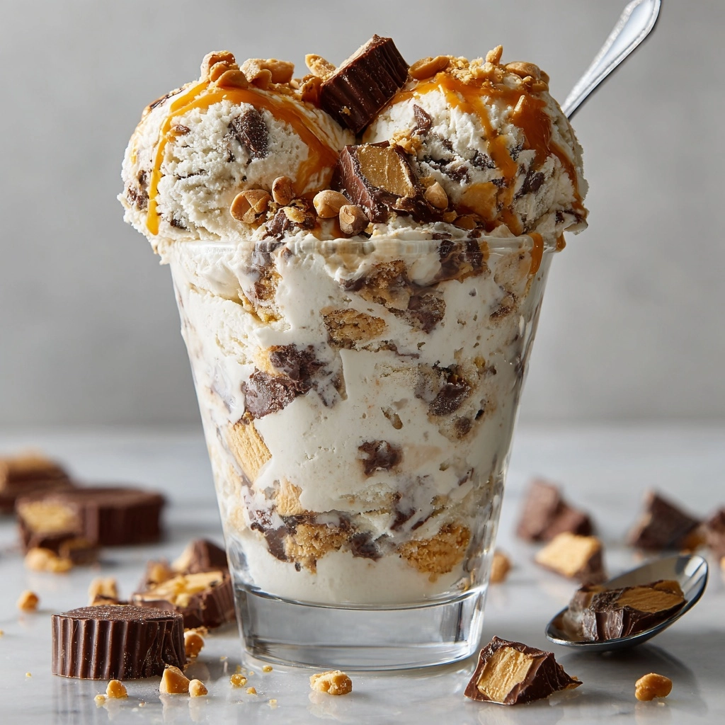 Peanut Butter Cup Frozen Yogurt Recipe - Recipe Image