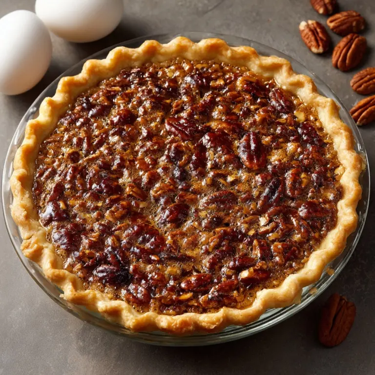 Chocolate Fudge Pecan Pie Recipe