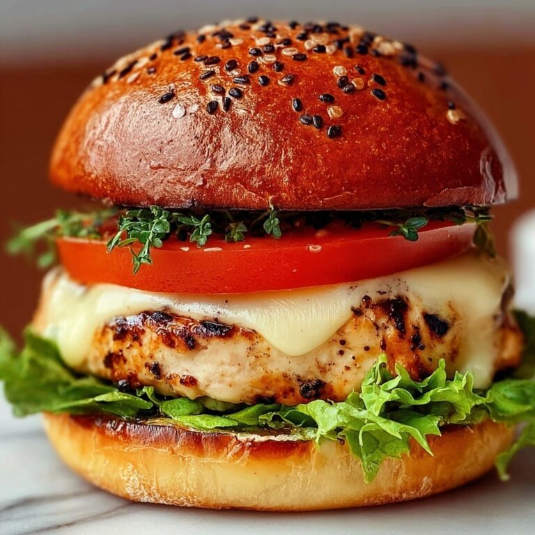 Irresistibly Juicy Spicy Chipotle Chicken Burger Recipe