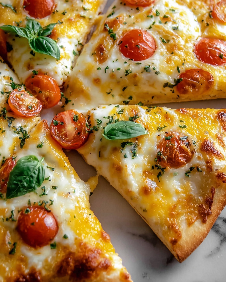 Breakfast Pizza with Eggs, Bacon, and Cheddar Recipe - Recipe Image