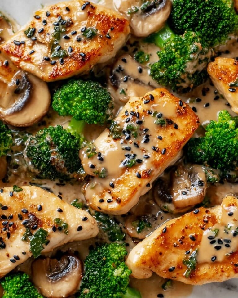 Creamy Broccoli and Mushroom Chicken Recipe