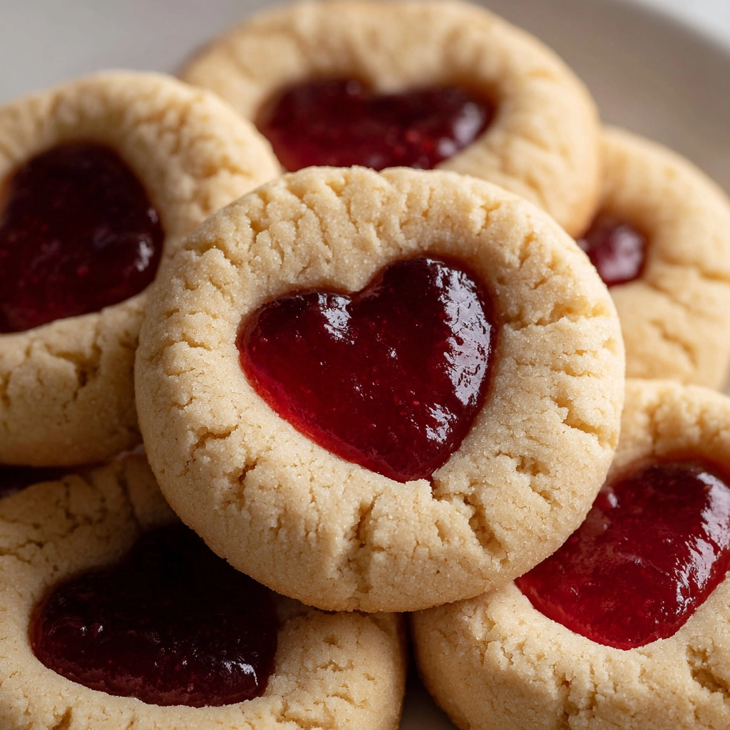 Heart Jam Cookies Recipe - Recipe Image