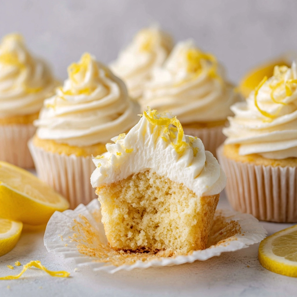 Lemon Cupcakes Recipe - Recipe Image