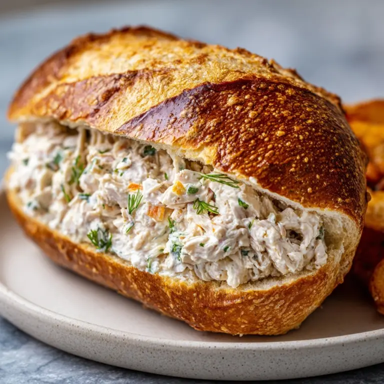 Chicken Stuffed French Bread Recipe