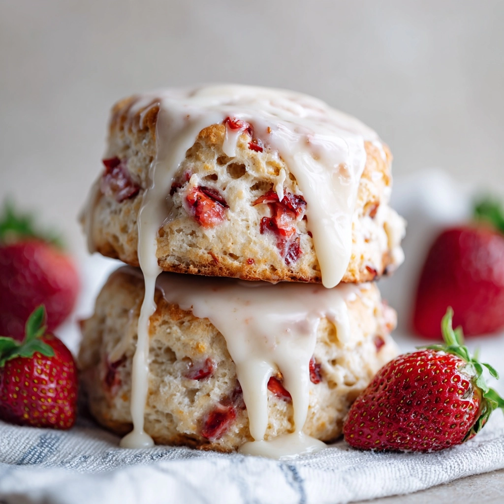 Fresh Strawberry Biscuits Recipe - Recipe Image