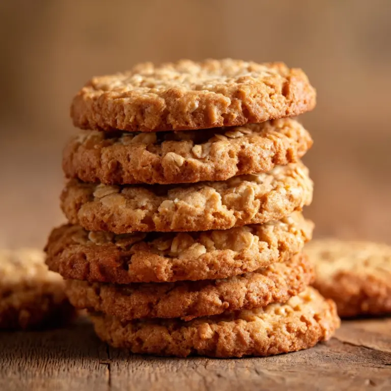 Peanut Butter Oatmeal Cookies Recipe