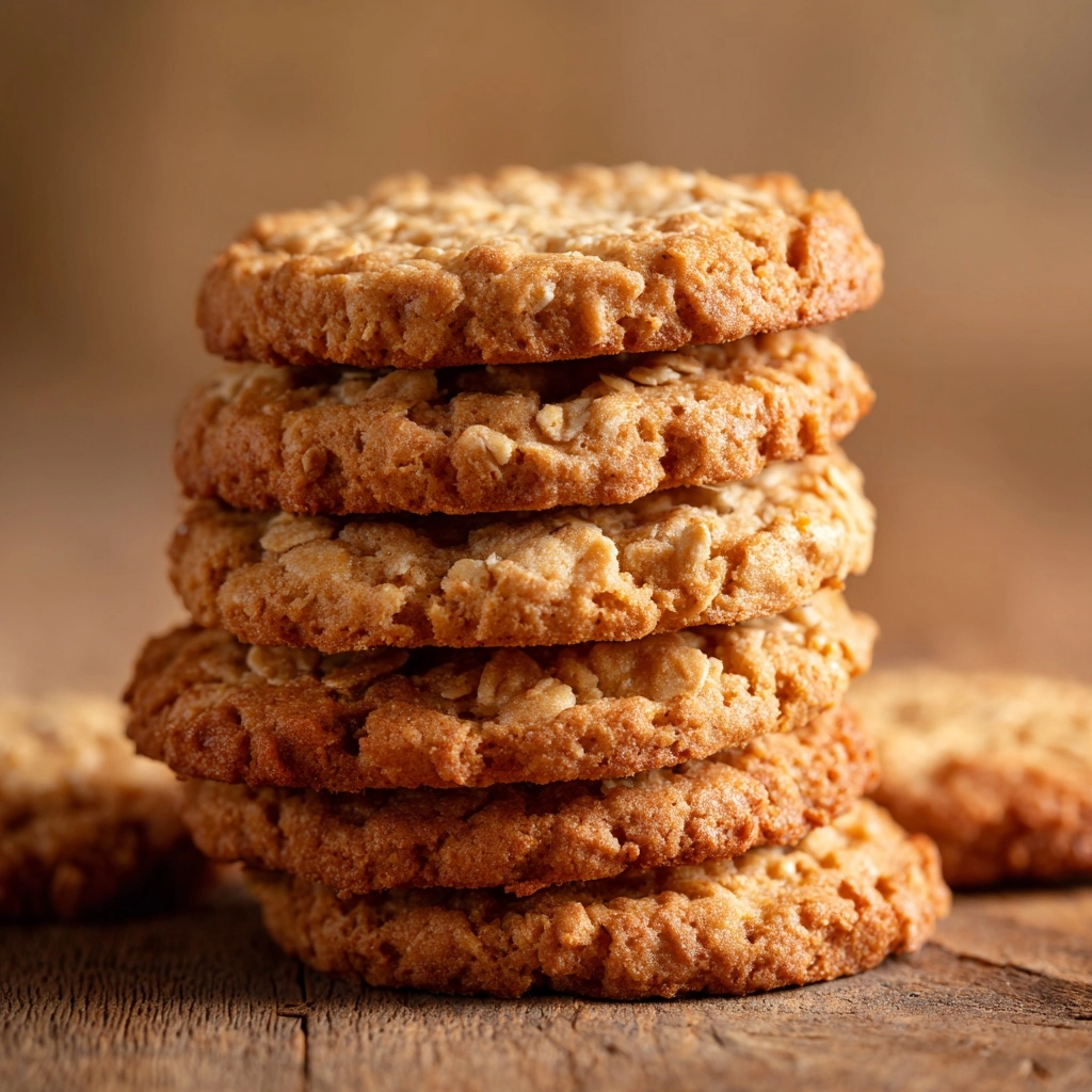 Peanut Butter Oatmeal Cookies Recipe - Recipe Image