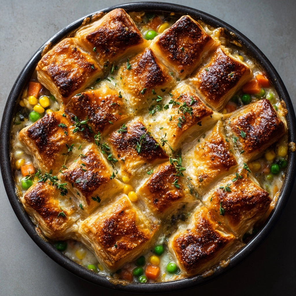 Chicken Pot Pie Casserole Recipe - Recipe Image