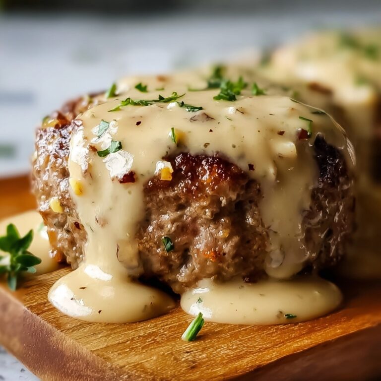 Chicken Cordon Bleu-Inspired Meatloaf with Dijon Gravy Recipe