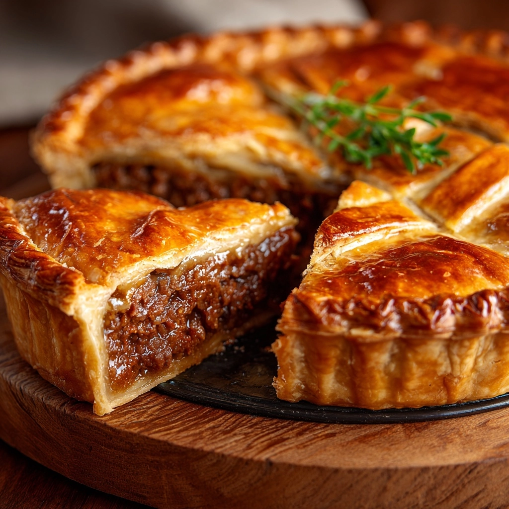 Delicious Meat Pie Recipe - Recipe Image