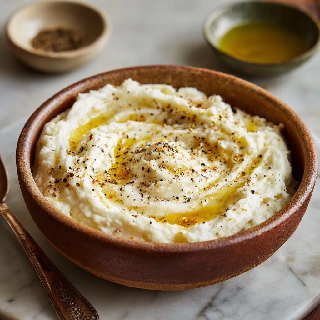Skordalia Greek Garlic Dip Recipe - Recipe Image