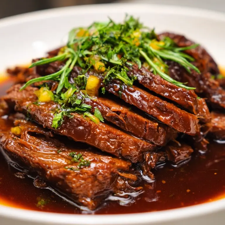 Slow Cooker Three Envelope Pot Roast Recipe