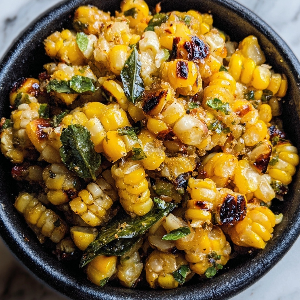 Irresistibly Creamy Mexican Street Corn Brussels Sprouts Delight Recipe - Recipe Image