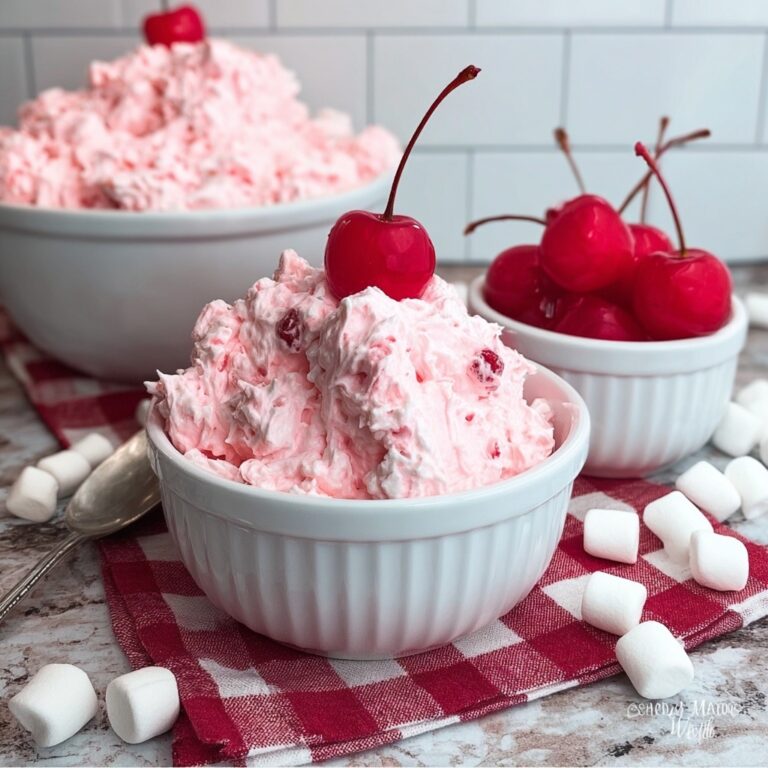 Cherry Fluff Cheesecake Salad Recipe