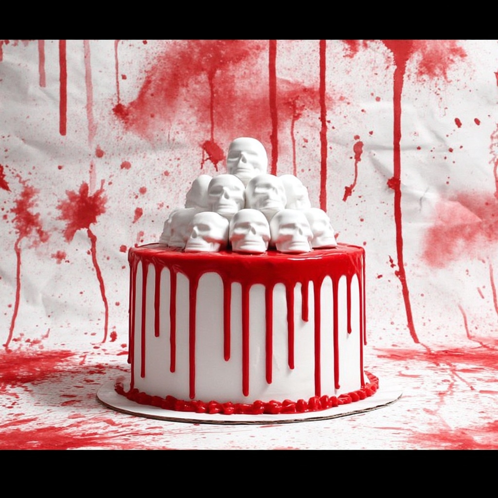 Skull Cake Recipe - Recipe Image