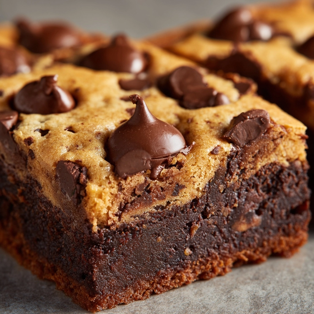 Peanut Butter Cup Gooey Cookie Bars Recipe - Recipe Image