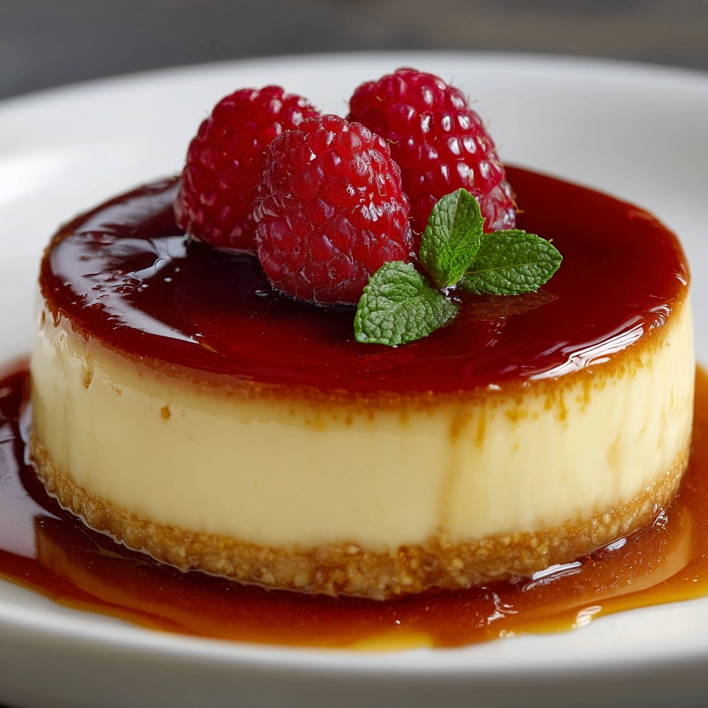 Homemade Flan Cake Recipe - Recipe Image