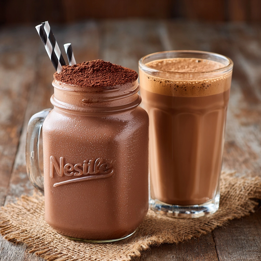 Homemade Nesquik (DIY Cocoa Powder Mix for Chocolate Milk) Recipe - Recipe Image