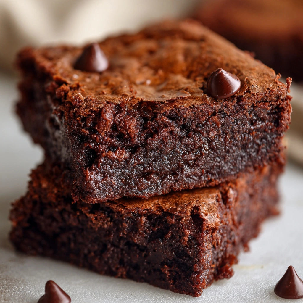 Delicious Zero-Sugar Greek Yogurt Brownies Recipe - Recipe Image