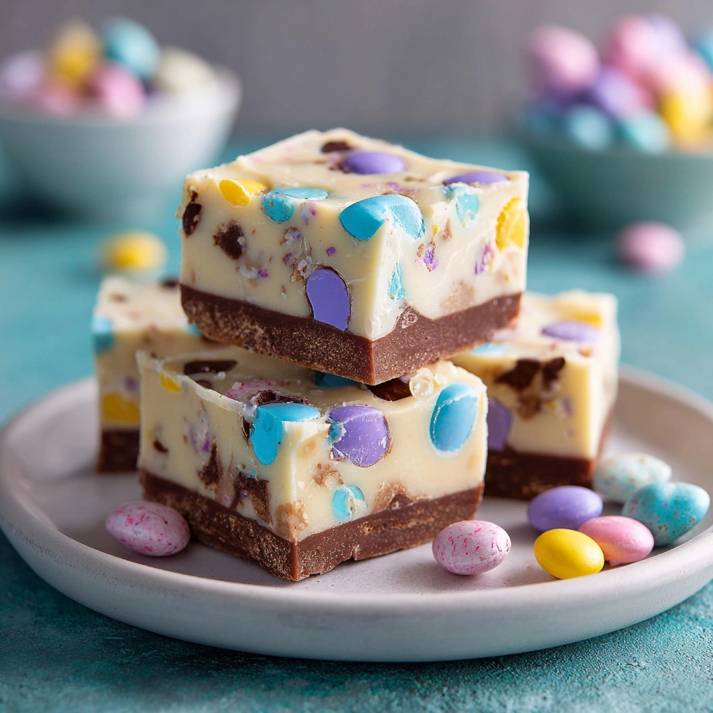 Easter Candy Fudge Recipe - Recipe Image